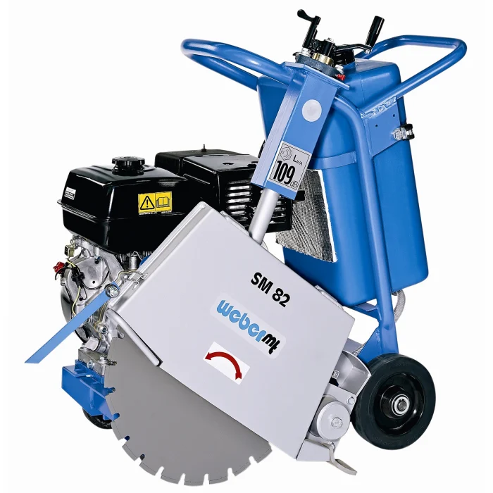 Tăietor de asfalt-beton Weber SM 82-3 Hd, pentru disc 500 mm