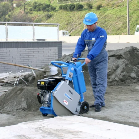 Tăietor de asfalt-beton Weber SM 82-3 Hd, pentru disc 500 mm thumbnail 2