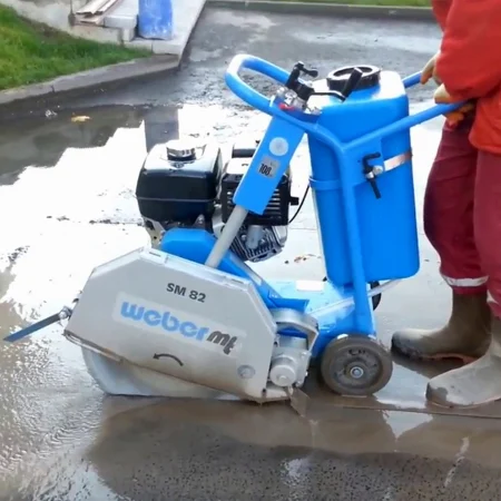 Tăietor de asfalt-beton Weber SM 82-3 Hd, pentru disc 500 mm thumbnail 4