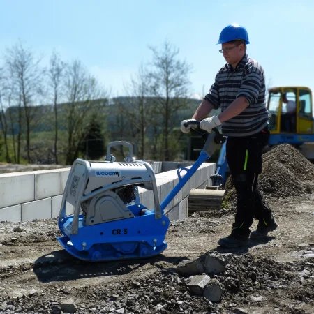 Placă compactoare reversibilă Weber CR 3 Hd, motor Honda GX 270, 203 kg thumbnail 2