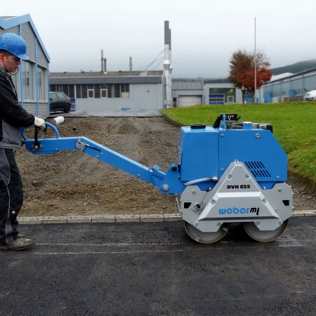 Cilindru vibrocompactor hidrostatic Weber DVH 655 E, 732 kg thumbnail 2