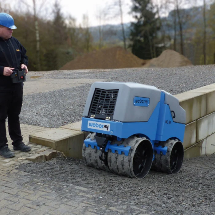 Cilindru vibrocompactor articulat Weber MC 85, 1622 kg thumbnail 2