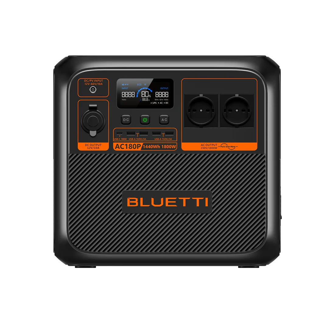 Statie de energie portabila BLUETTI AC180P 1800W 1440Wh - power station thumbnail 2