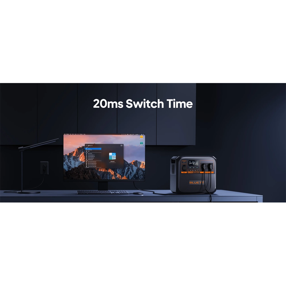 Statie de energie portabila BLUETTI AC180P 1800W 1440Wh - power station thumbnail 7