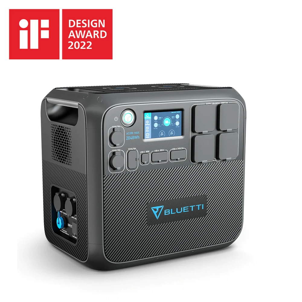 Statie de energie portabila BLUETTI AC200MAX 2200W 2048Wh - power station thumbnail 2