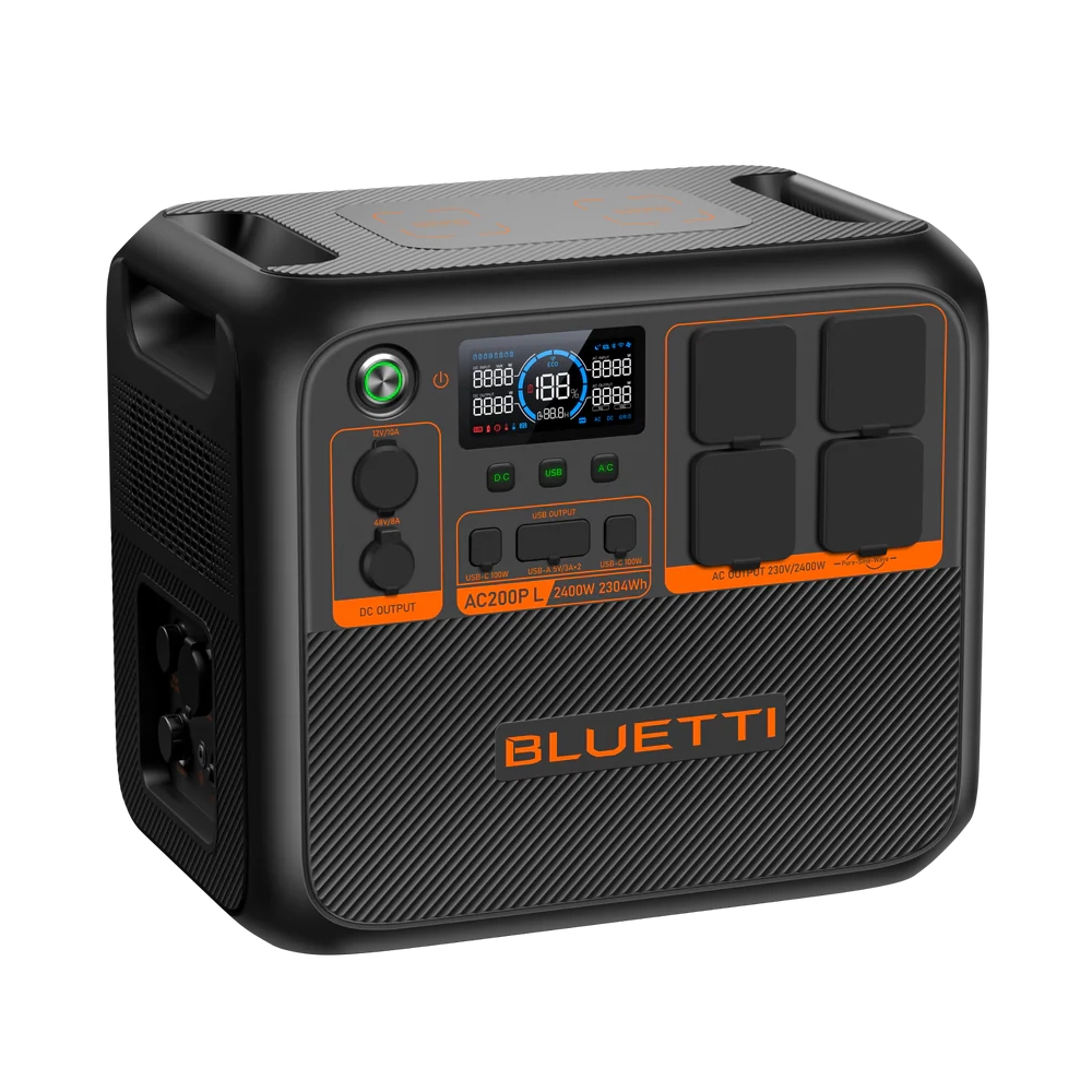 Statie de energie portabila BLUETTI AC200PL 2400W 2304Wh thumbnail 2