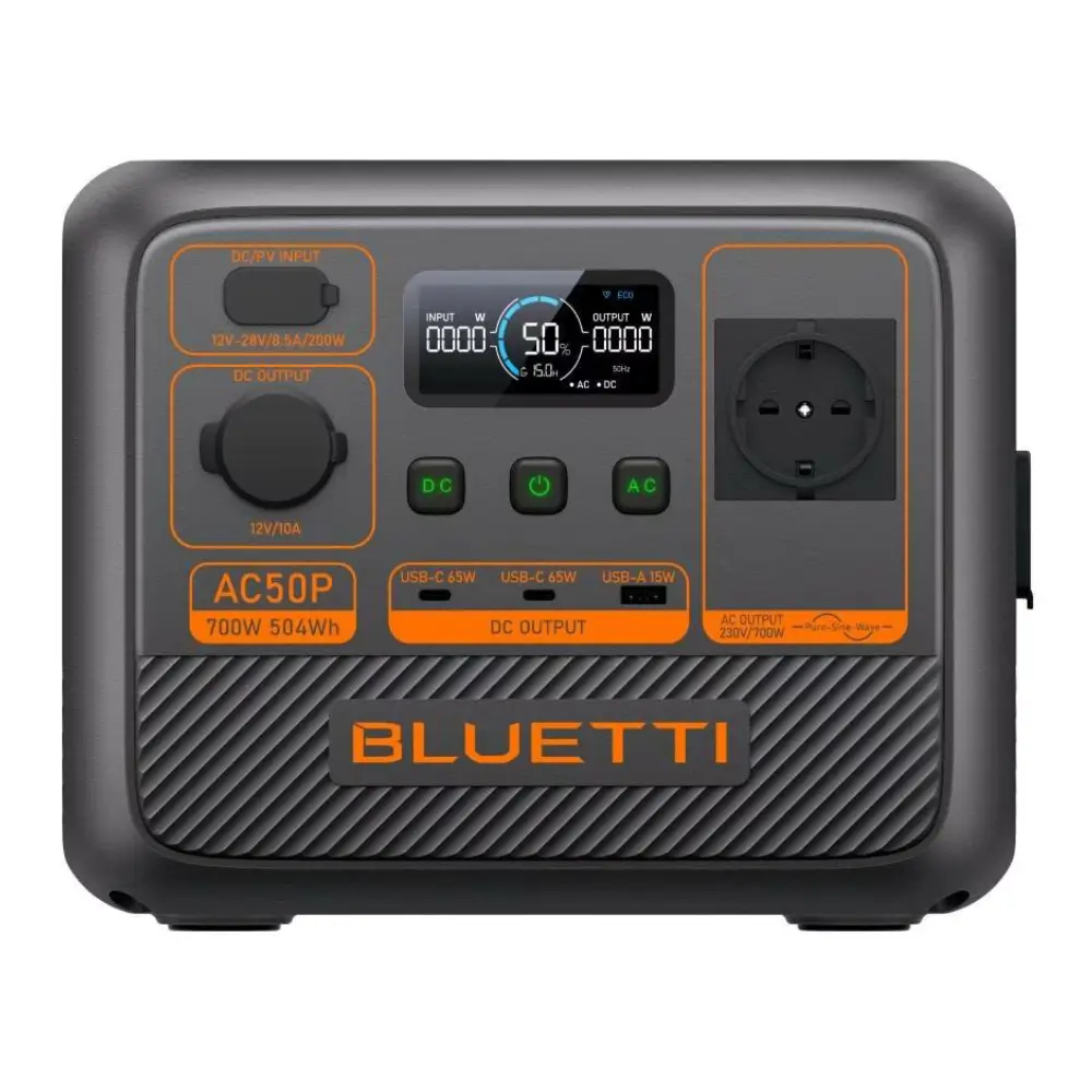 Statie de energie portabila BLUETTI AC50P 700W 504Wh - power station thumbnail 2