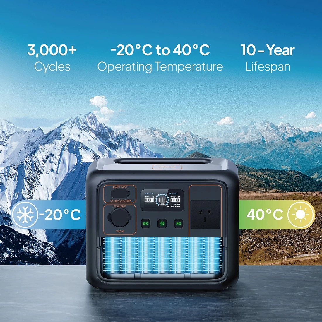 Statie de energie portabila BLUETTI AC50P 700W 504Wh - power station thumbnail 5