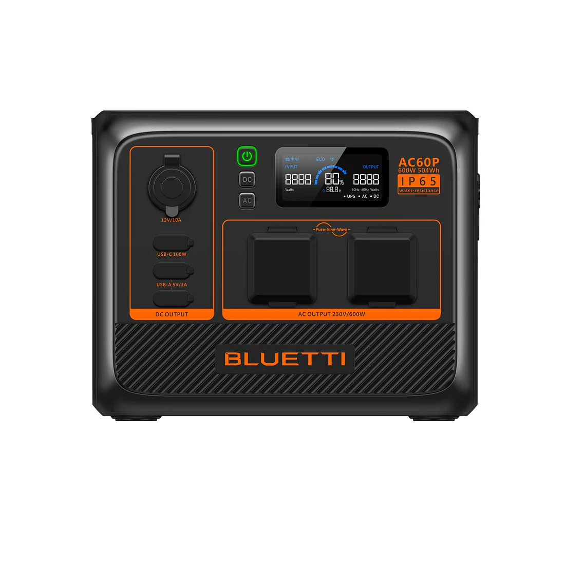 Statie de energie portabila BLUETTI AC60P 600W 504Wh - power station thumbnail 3