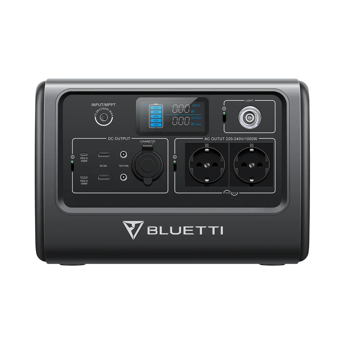 Statie de energie portabila BLUETTI EB70 1000W 716Wh - power station thumbnail 2