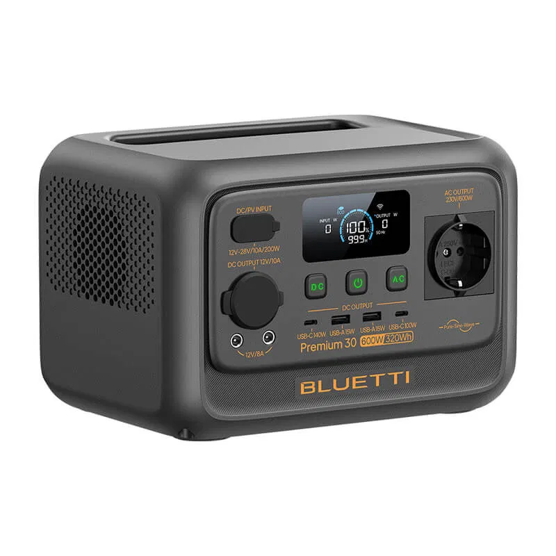 Statie de energie portabila BLUETTI Premium 30V2 600W 320Wh - power station thumbnail 2