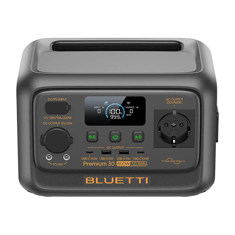 Statie de energie portabila BLUETTI Premium 30V2 600W 320Wh - power station thumbnail 3