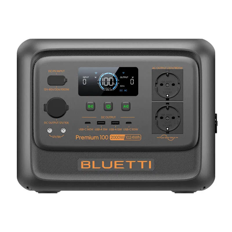 Statie de energie portabila BLUETTI PREMIUM 100 V2 - 1800W 1024Wh - power station