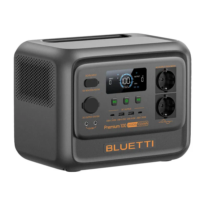 Statie de energie portabila BLUETTI PREMIUM 100 V2 - 1800W 1024Wh - power station thumbnail 6