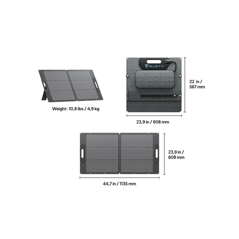 Panou solar portabil BLUETTI PV100 100W thumbnail 5