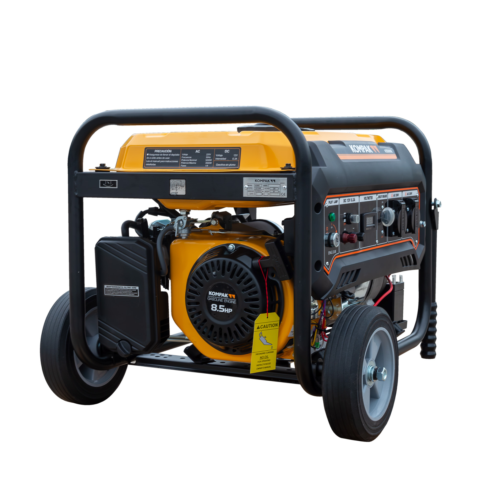 Generator de curent monofazat KOMPAK K3500E 3.5 kW, 230V pornire electrica thumbnail 3