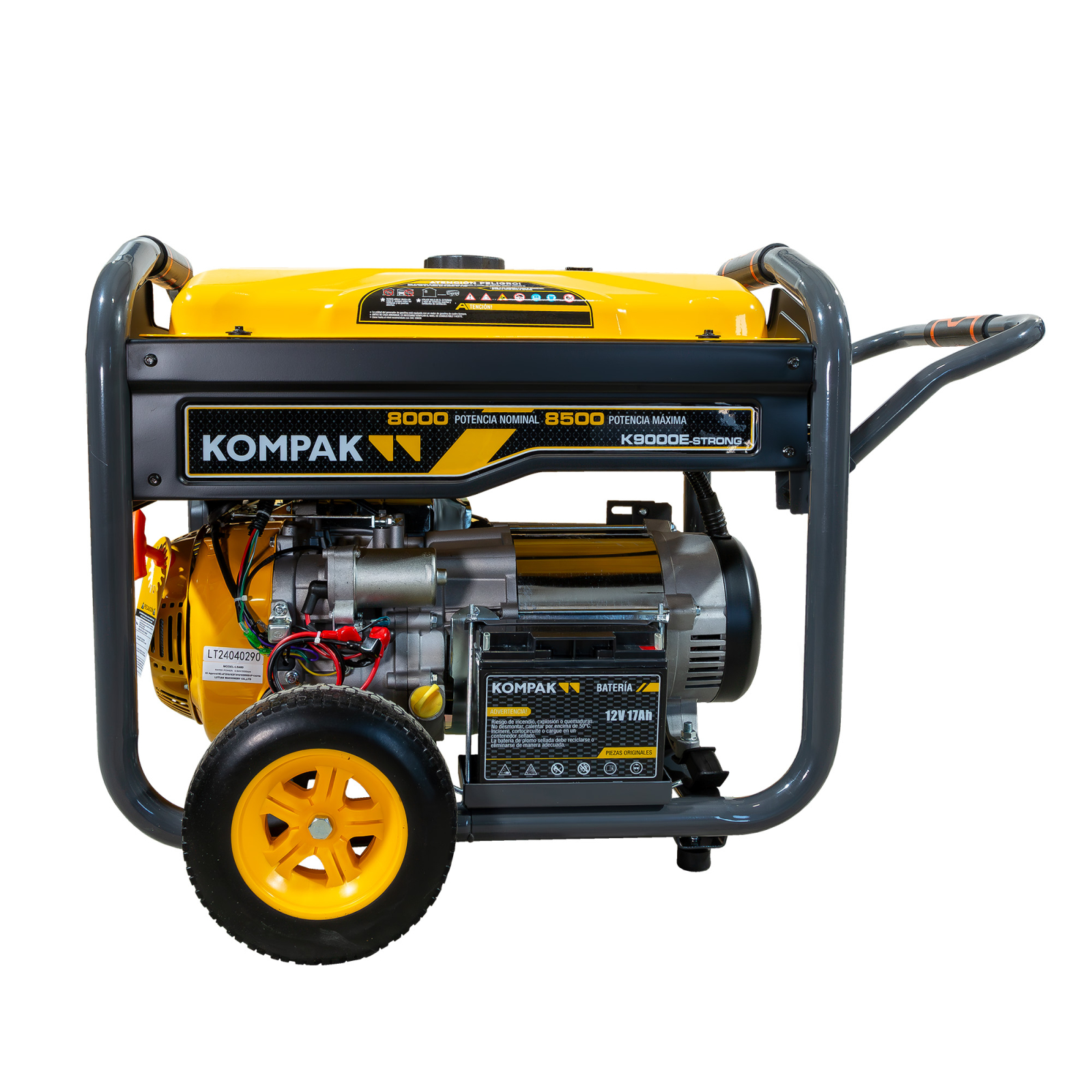 Generator de curent monofazat KOMPAK K9000E, 230V, 8.3 kW max, AVR, alternator cupru thumbnail 5