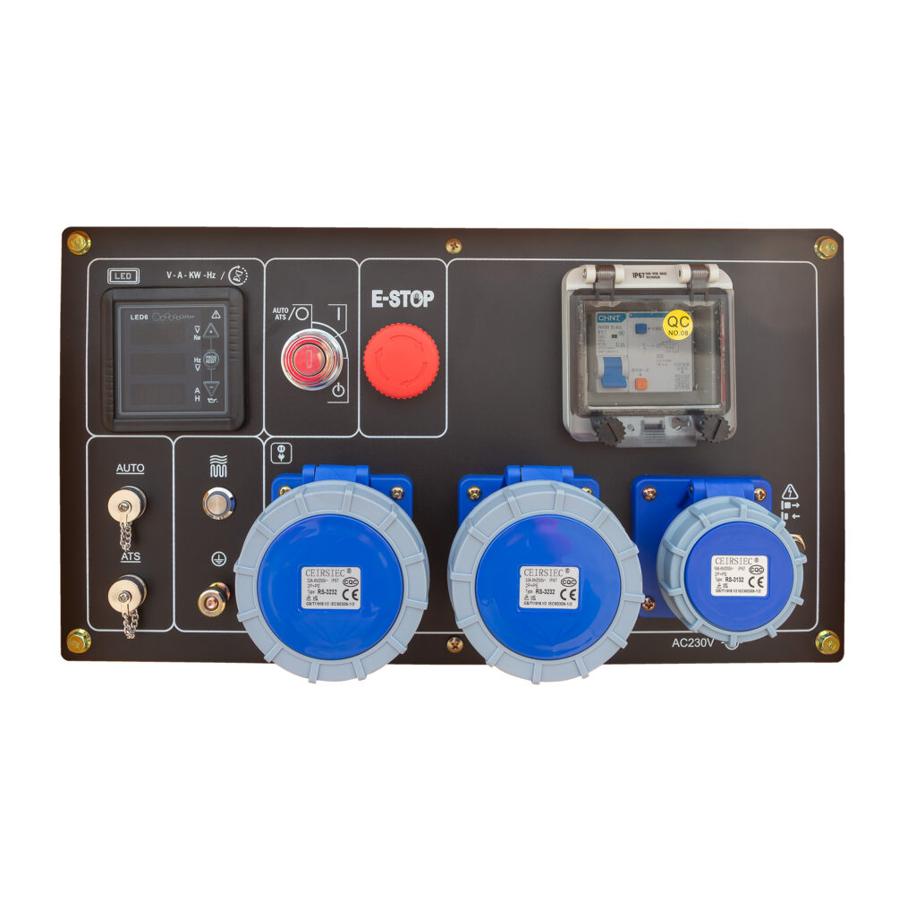 Generator diesel monofazat KOMPAK KD10000SE, 230V, 8.5 kW, insonorizat thumbnail 2