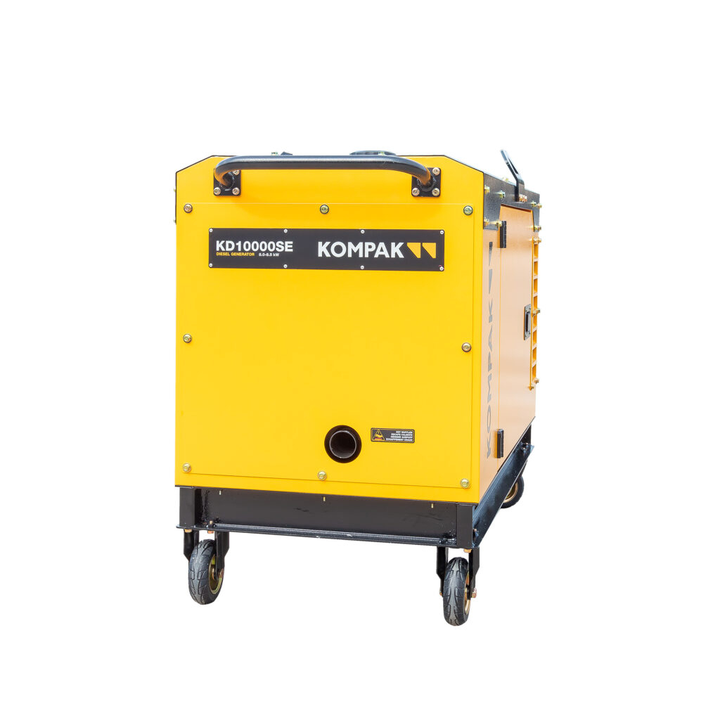 Generator diesel monofazat KOMPAK KD10000SE, 230V, 8.5 kW, insonorizat thumbnail 5