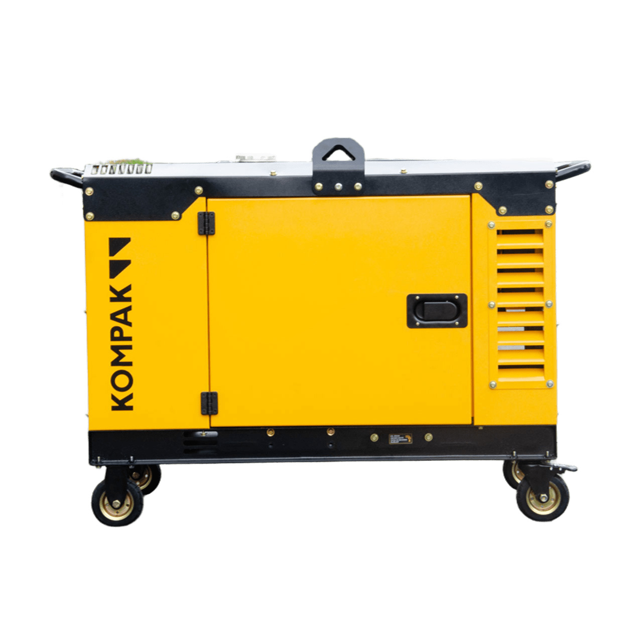 Generator diesel trifazat KOMPAK KD10000SE-T Full Power, 400 230V, 10.6 kVA, insonorizat thumbnail 2