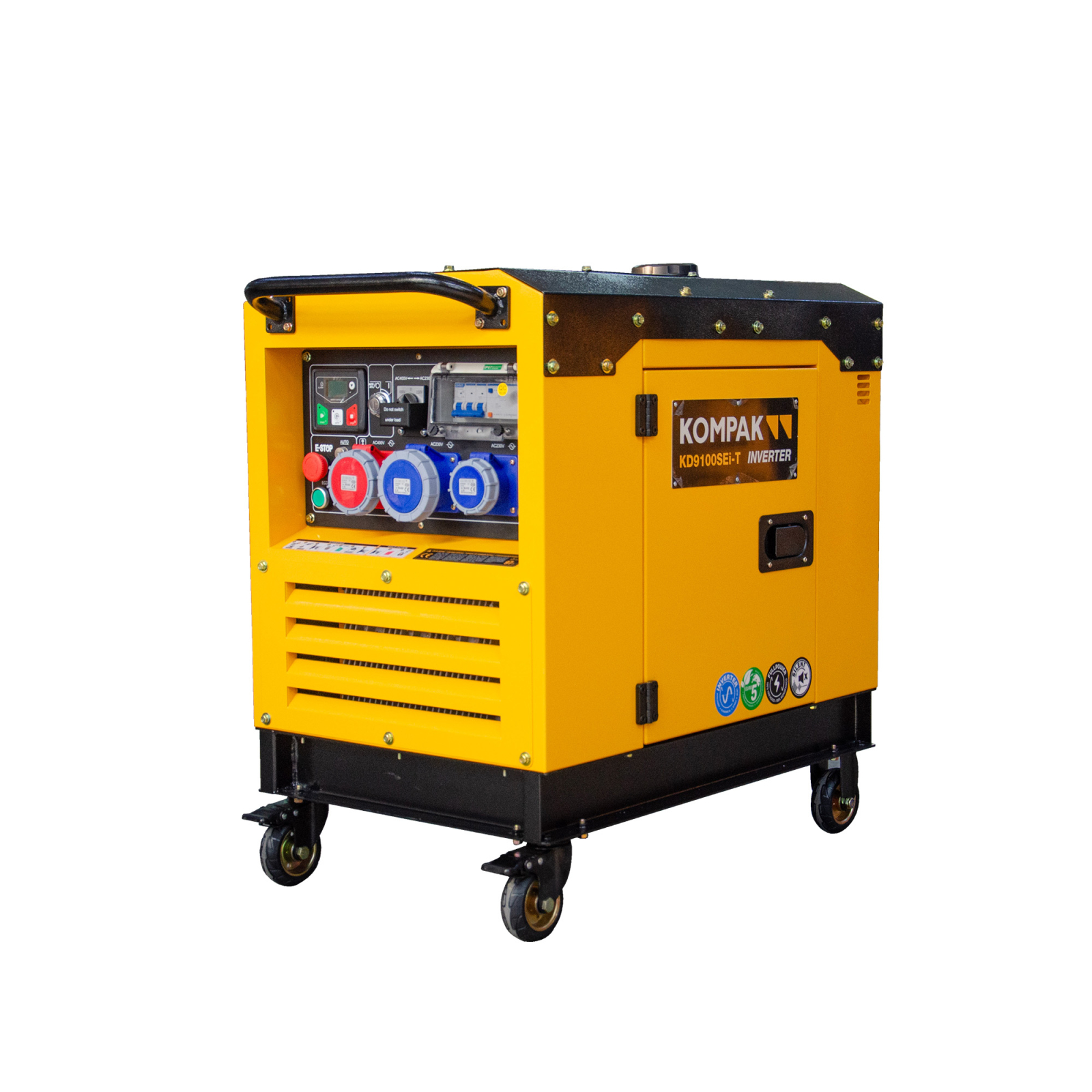 Generator inverter diesel KOMPAK KD9100SEI-T Full Power, 230 400V, 8,1 kVA thumbnail 2