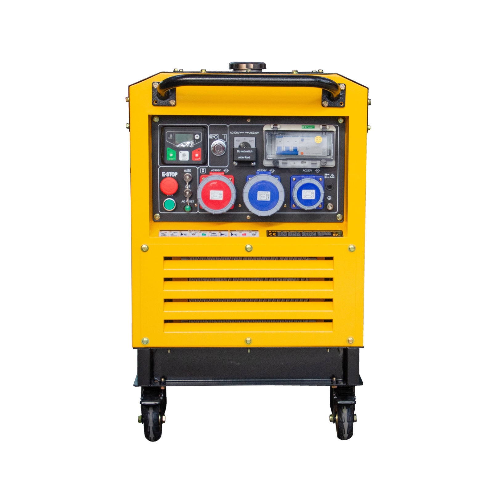 Generator inverter diesel KOMPAK KD9100SEI-T Full Power, 230 400V, 8,1 kVA thumbnail 3