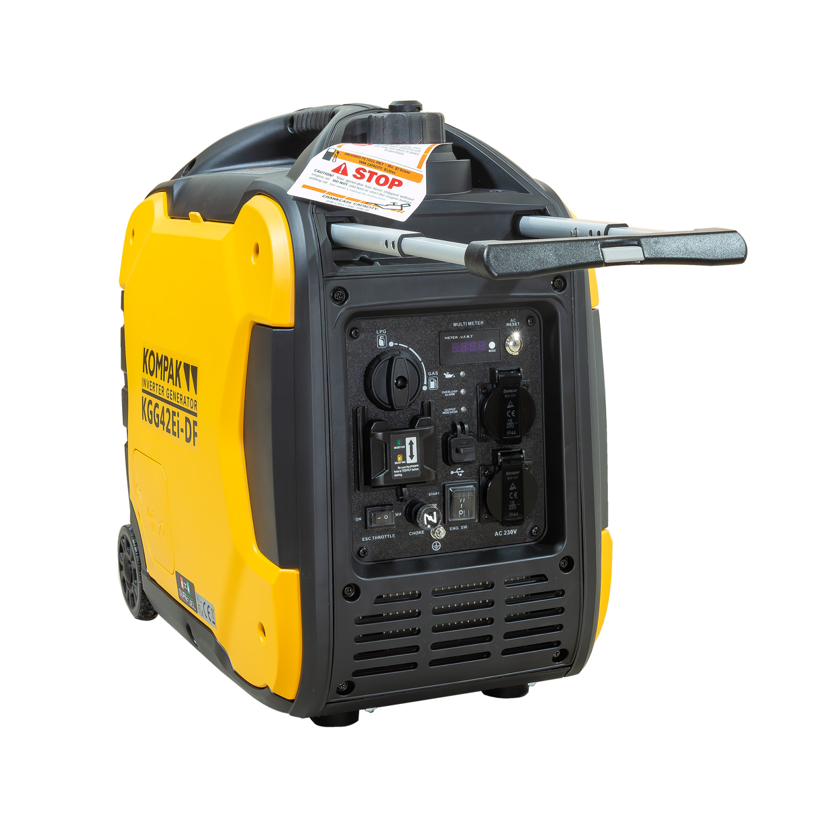 Generator inverter KOMPAK KGG42Ei-DF pe gaz benzina thumbnail 3