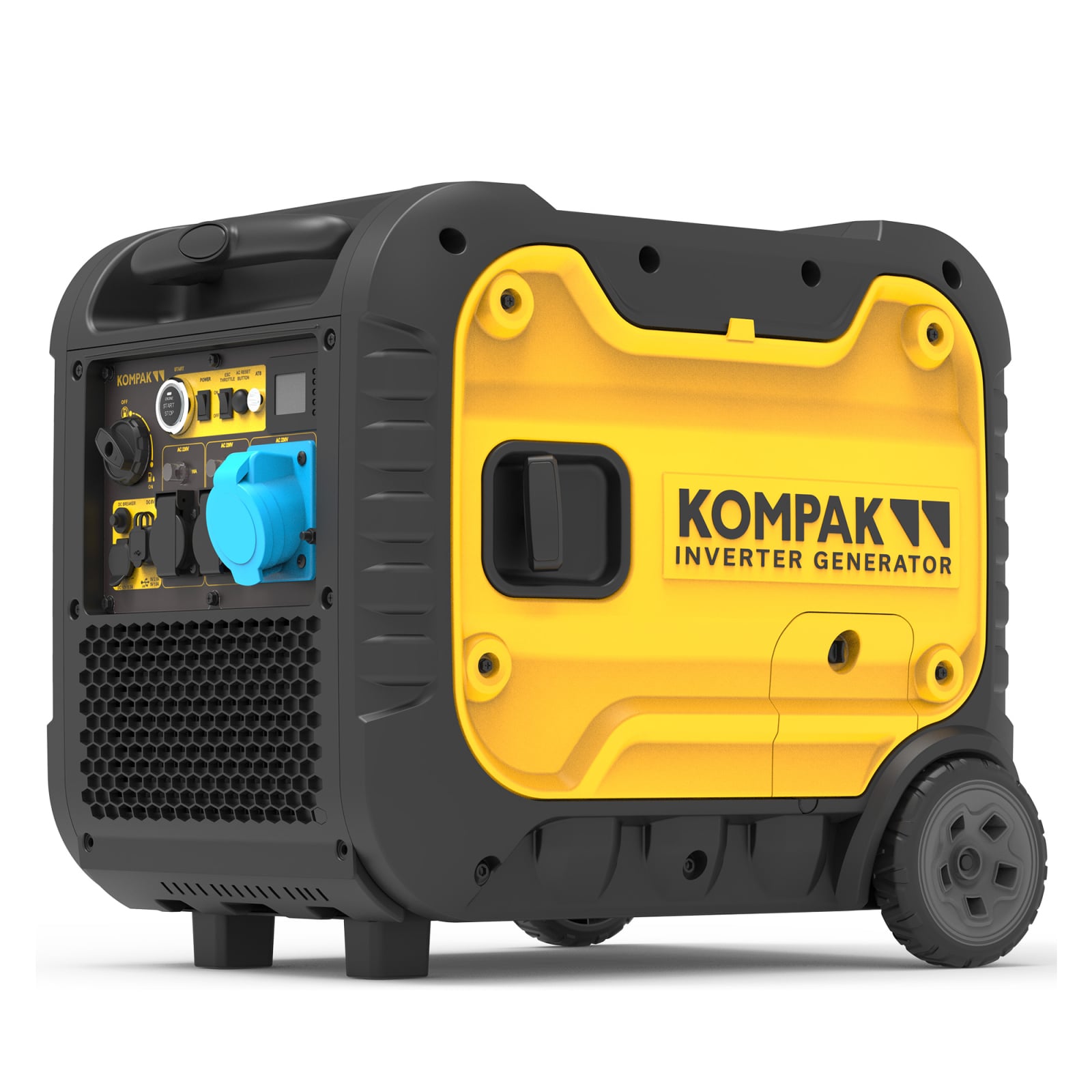 Generator inverter monofazat KOMPAK KGG76EI, 230V, 7.6 kW max, pornire electrica thumbnail 4