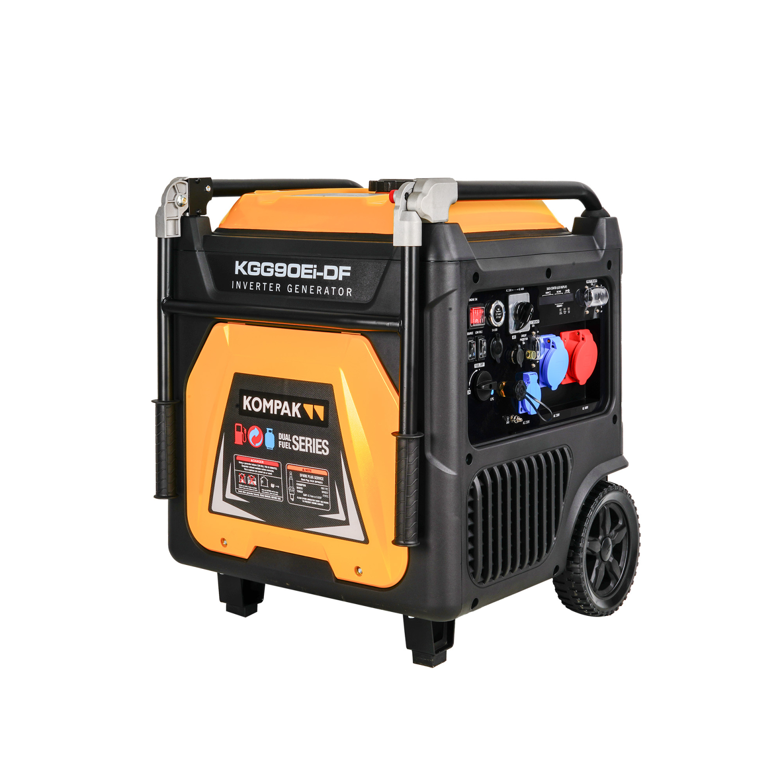 Generator inverter KOMPAK KGG90Ei-DF pe gaz benzina thumbnail 2