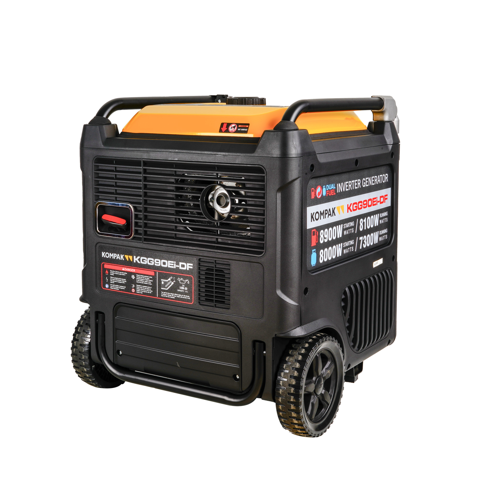 Generator inverter KOMPAK KGG90Ei-DF pe gaz benzina thumbnail 3