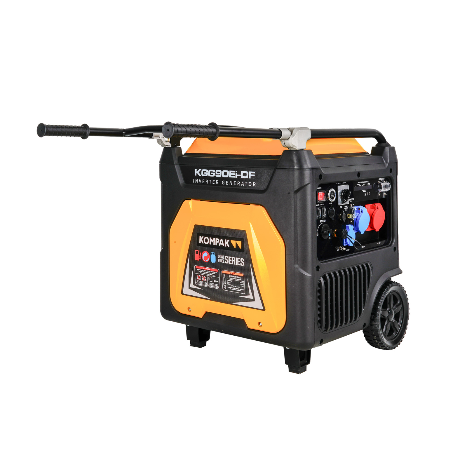 Generator inverter KOMPAK KGG90Ei-DF pe gaz benzina thumbnail 4